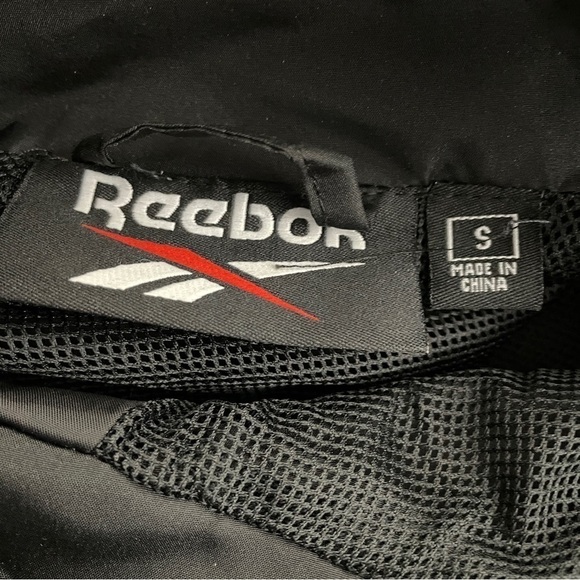Reebok black and gray lightweight windbreaker NWT small - Picture 6 of 7